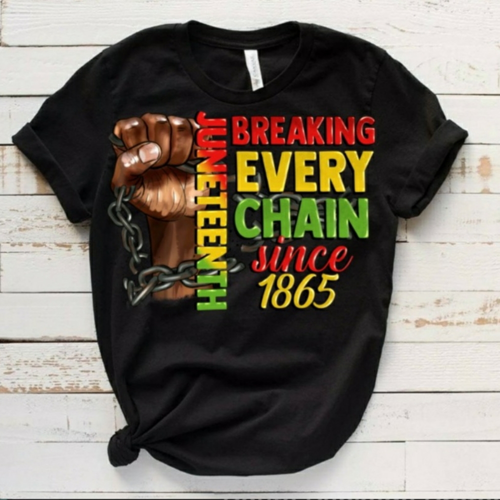 NWOT - Custom Juneteenth Tshirt Design